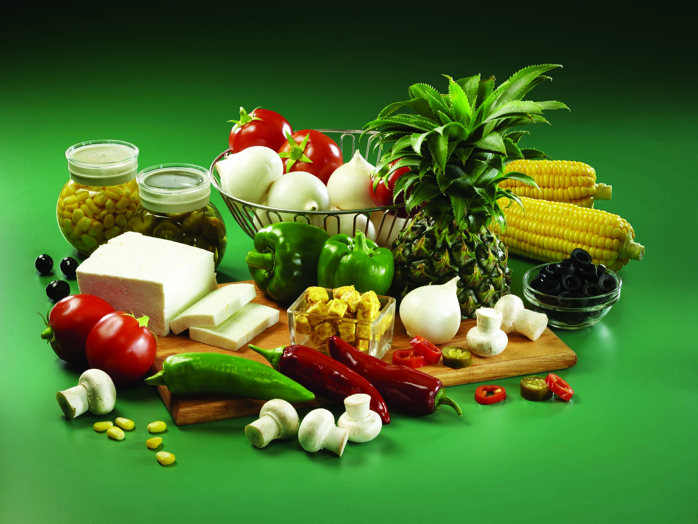 Dominos veg toppings